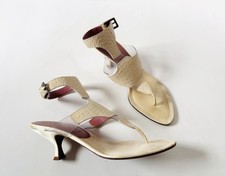 Sandales cuir python d'occasion  Amiens-