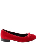 Ballerines velours marc d'occasion  France