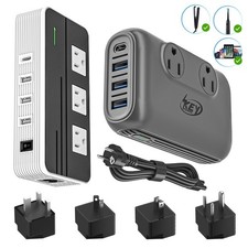Usado, Conversor de tensão 230-W Step Down 220V para 110V e adaptador de viagem internacional comprar usado  Enviando para Brazil