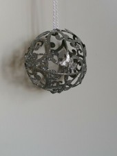 Deko kugeln silberfarbenem gebraucht kaufen  Hohenaltheim