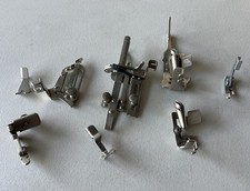 Singer Accesorios Máquina de Coser Placas Garganta Cremallera Cordón Pie Lote de 8 segunda mano  Embacar hacia Mexico