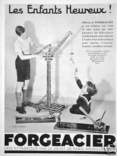 Publicité forgeacier enfants d'occasion  Longueil-Sainte-Marie