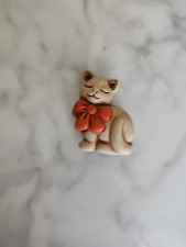 Magnete gatto fiocco usato  Italia