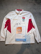 Camisa da Copa do Mundo Inglaterra 2003 assinada por Jonny Wilkinson certificado de autenticidade comprar usado  Enviando para Brazil