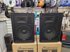 Pair studiomaster gx12a for sale  MANCHESTER