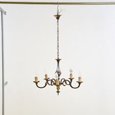 Lampadario metallo vintage usato  Ferrara