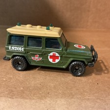 1984 Matchbox Mercedes-Benz 280 GE Van ambulância militar  comprar usado  Enviando para Brazil