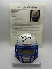 Mini capacete Arch Manning autografado MPA Academy velocidade branca Texas assinado JSA, usado comprar usado  Enviando para Brazil