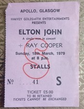Elton john ray for sale  PAISLEY