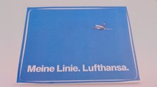 Linie lufthansa werbe gebraucht kaufen  Dallgow