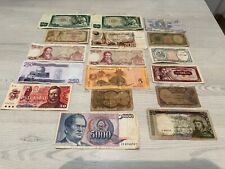 Banconote vintage straniere usato  Ascoli Piceno