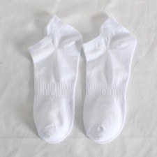 12 pares de meias esportivas masculinas femininas de algodão macio invisível corte baixo comprar usado  Enviando para Brazil