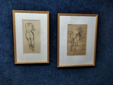 Pair framed vintage for sale  DURHAM