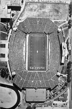 Foto c1970 Nebraska Cornhuskers Memorial Football Stadium vista aérea 8" x 12", usado comprar usado  Enviando para Brazil