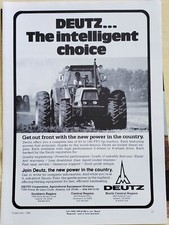 1980 Deutz Tractor DX Series anúncio impresso comprar usado  Enviando para Brazil