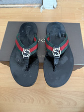 Gucci mens sandals for sale  LONDON