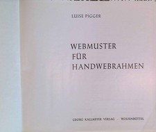 Webmuster handwebrahmen pigger gebraucht kaufen  Koblenz