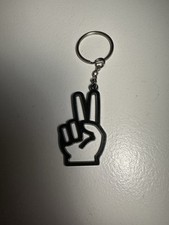 Peace sign keychain for sale  Glenelg