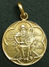 Médaille religieuse plaqué d'occasion  Houilles