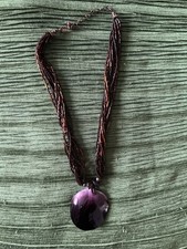 Ladies shell necklace for sale  TELFORD