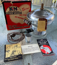 Máquina de pipoca elétrica vintage KM Knapp.  (NÃO TESTADO) comprar usado  Enviando para Brazil