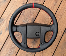 Usado, Volante de cuero nuevo para VW Volkswagen MK2 MK3 Golf II 2 VR6 Polo Vento comprar usado  Enviando para Brazil