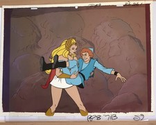 She-Ra SHERA Key Master Cel Setup produção original animação arte e fundo comprar usado  Enviando para Brazil