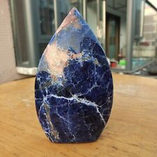 84g RARO obelisco de ponta de torre de sodalita natural azul cristal de quartzo cura comprar usado  Enviando para Brazil