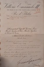 Benito mussolini vittorio usato  Pomarance