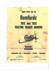 Bamfords 7rtc 7rtx for sale Bamfords 7rtc 7rtx for sale  CALLINGTON