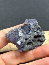 Rough purple fluorite for sale  Camino