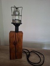 Dekorative holzlampe unikat gebraucht kaufen  Görlitz