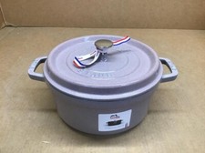 Forno holandês redondo de ferro fundido em pó 4 qt - Flor de cerejeira/lilás comprar usado  Enviando para Brazil