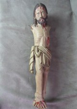 Christ bois sculpté d'occasion  Pézilla-la-Rivière