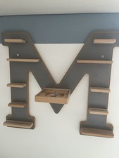 Regal holz buchstabe gebraucht kaufen  Eilsleben
