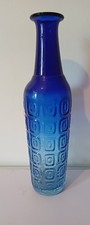Large blue glass for sale  TILBURY