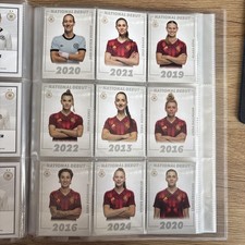 Panini Women DFB Team Set - Pełny zestaw National Debut Insert - 26 kart na sprzedaż  Wysyłka do Poland