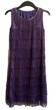 Purple charleston dress for sale  SUNDERLAND