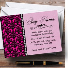 Bright pink black for sale  UK