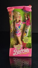1991 Totally Hair Barbie Blonde Doll Mattel #1112 NRFB z akcesoriami 06165 na sprzedaż  Wysyłka do Poland