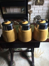 Set canister yellow for sale  ASHTON-UNDER-LYNE