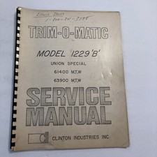 Clinton trim matic for sale  Lexington