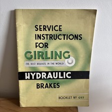 Vintage girling hydraulic for sale  HEREFORD