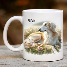 Personalised saluki mug for sale  STOCKTON-ON-TEES