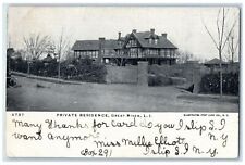 Usado, Cartão postal antigo vintage 1906 residência privada Great River Long Island Nova York comprar usado  Enviando para Brazil