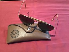 Usado, Óculos de sol aviador vintage B&L RAY-BAN óculos e estojo original EUA Bausch & Lomb comprar usado  Enviando para Brazil