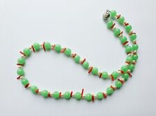 Chrysopras kette perlen gebraucht kaufen  Idar-Oberstein