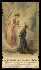 santino cromo-holy card  bouasse lebel n.5657 S.STANISLAO KOSTKA na sprzedaż  Wysyłka do Poland