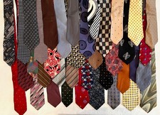 assorted silk ties mens for sale  Northfield