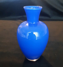 Vasetto murano blu usato  Catania